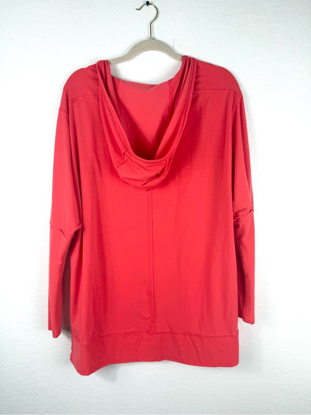 Free People Movement Soul Circle Hooded Shirt Atomic Orange Size M - Picture 5 of 10